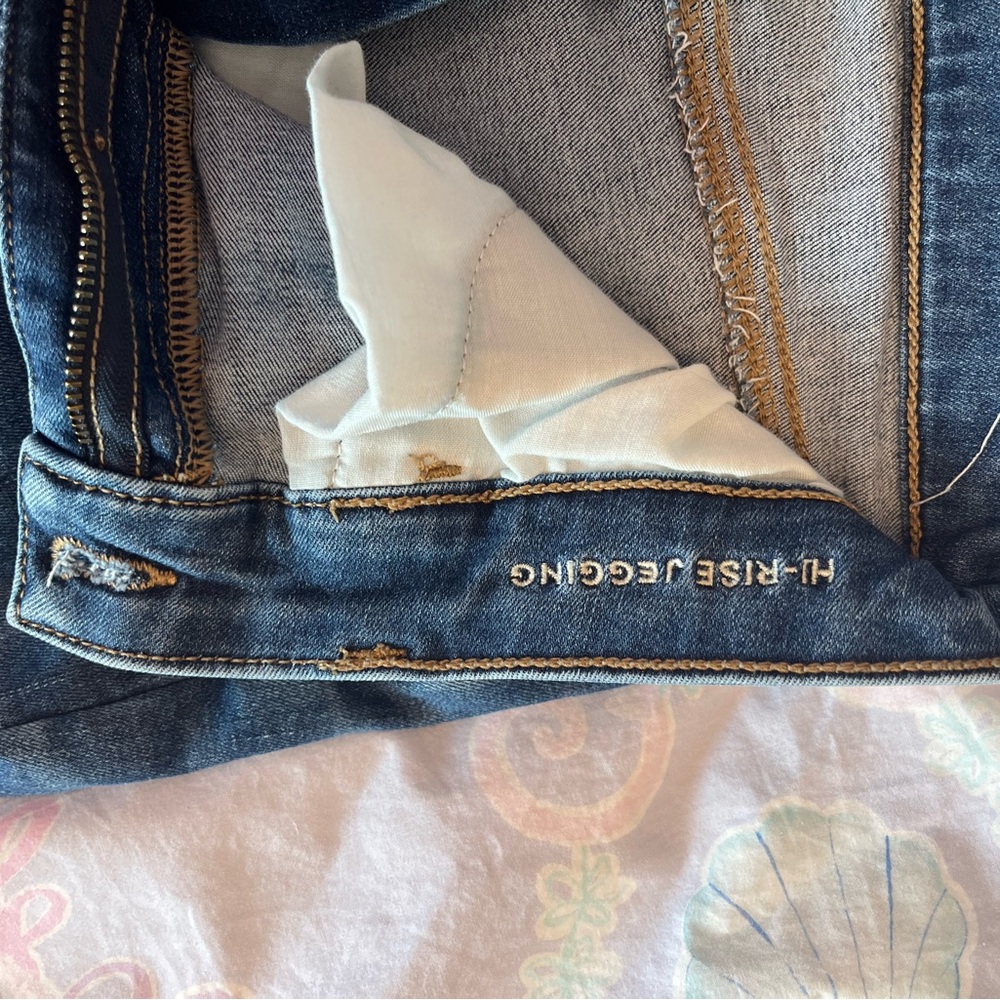 American eagle Hi-Rise Denim Leggings